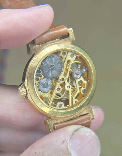Tempic skelett armbanduhr - skelett,
