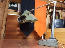 Robustes & altes Werkstatt/ Labor... Leuchte mit Lupe Typ Fgl 316, 70s, RARITÄT 