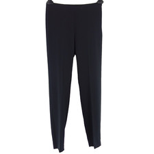 Hose LAUREL Schwarz Damen Elegante Stoffhose Schlicht Slim Größe 32 XXS Neu