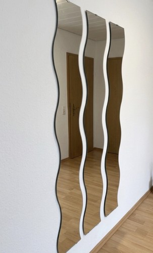 Wandspiegel wellenform 2 - wellenform,