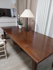 Flamant, Esstisch massiv 210 x 90, 2 große Schubladen