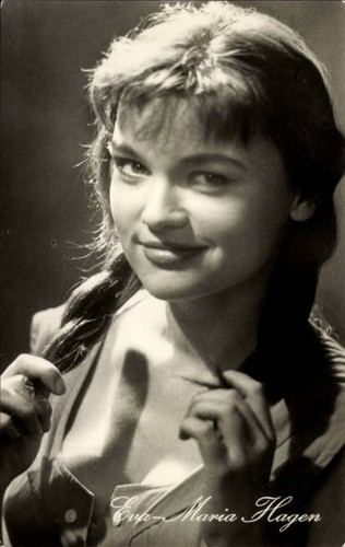 Schauspielerin eva maria - ak,