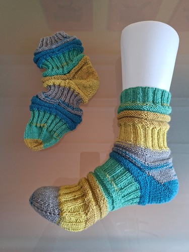 Mojos selbstgestrickte socken - mojos,
