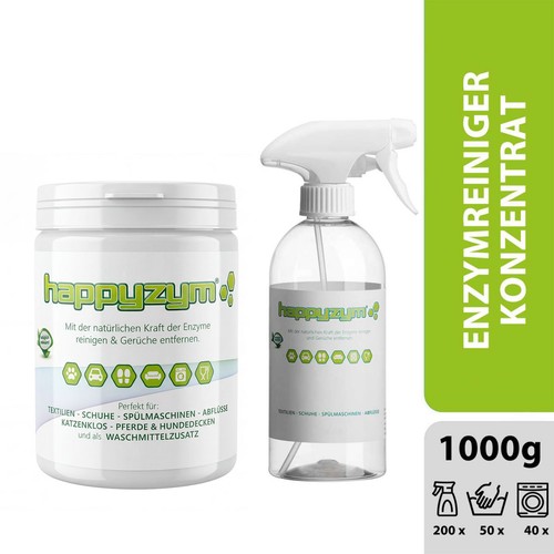 Happyzym enzymreiniger 1000g - 1000g,