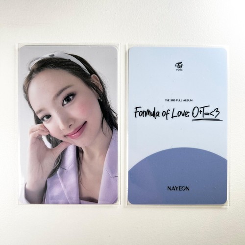 Twice nayeon formula love - a,