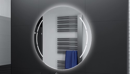 Badspiegel rund led - badspiegel,