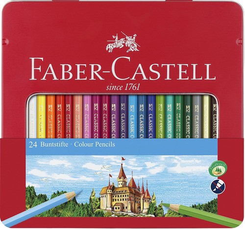 24x faber castell hexagonal - 24x,
