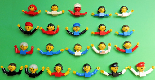 Lego konvolut 70er - jahre, x