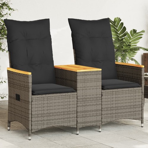 Vidaxl garten schlafsofa mit - garten-schlafsofa,