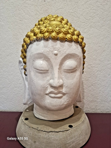 Buddha kopf groß - kopf, maße