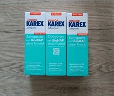 3x Karex Junior Zahnpasta ·