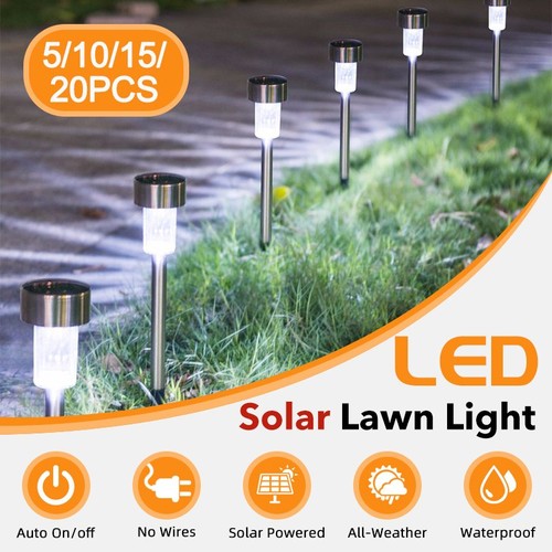 20er set solarleuchten mit - set,