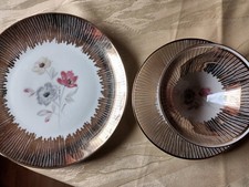 Sammeltassen-Gedeck, Winterling Marktleuthen Bavaria 3 Teile, 50er Jahre,Vintage