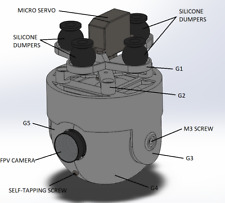FPV Drohne 2 AXIS Kamera