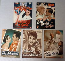 5 IFB-FILMPROGRAMME * NATIONAL - KONVOLUT - SAMMLUNG - 50er-Jahre    