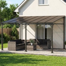 Outsunny Anbaupavillon 4x3m
