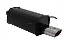 NOVUS Sportauspuff Gruppe N ESD 75 x 135mm für MERCEDES W209 CLK Coupe