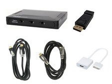 HDMI Kabel Adapter Displayport Hdmi mini 4K FULL HDTV HEIM TV PS5, PS4, PC, Ipad