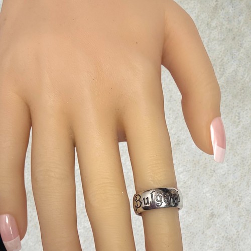 Bulgari sterlingsilber ring - bulgari,