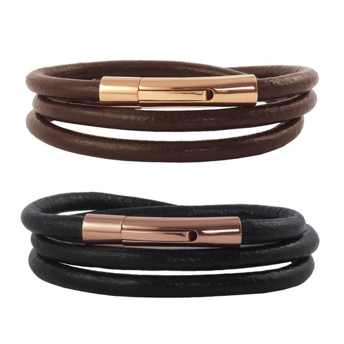 Lederkette lederarmband 6 - lederarmband,