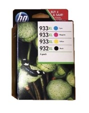 4 x Original Tinte HP Officejet Pro 6600 6700 7110 7510 7610 Nr. 933XL 932XL SET
