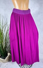 neu crinkle Alinie langer Rock