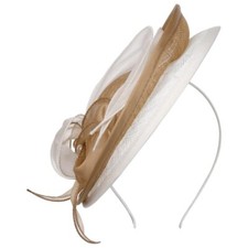 LIERYS Gold Costema Fascinator