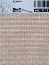 Ikea EKTORP Bezug für Sessel Hillared beige 505.170.72 Wechselbezug NEU