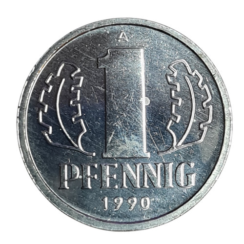 Ddr kursmünze pfennig 1990 - kursmÜnze,