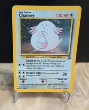 Pokémon Chansey 3/130 Base Set 2 Holo