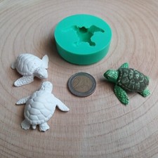 3D Silikonform Schildkröte