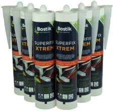 6x Bostik SUPERFIX XTREM H751 Montageklebstoff *Weiß* 450 g (25,91 €/kg)
