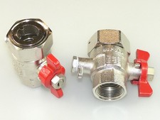 2 x WESA FÜHLER KUGELHAHN