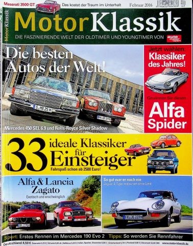 Motor klassik 2016 - klassik, 02/2016