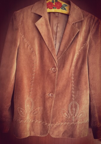 Wild echtleder damen jacke - echtleder,