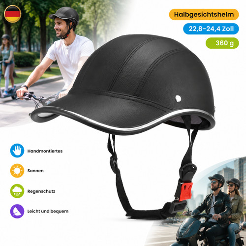 Rollerhelm halbschale - rollerhelm,