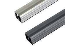 WPC Sichtschutz Zaun Abstandhalter Startschiene Alupfosten Garten Länge 90 cm