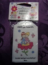 HANDYSOCKE Handytasche “Lieblings Freundin” “Du bist einfach wunderbar” OVP