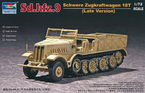 Trumpeter 07252 kfz 9 - sd.kfz.,