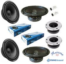 Phonocar Set 6 Lautsprecher Woofer 20 CM + Tweeter Auto Lkw Watt 1600