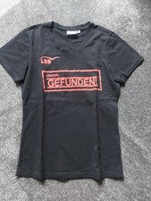 T-Shirt, Schwarz mit