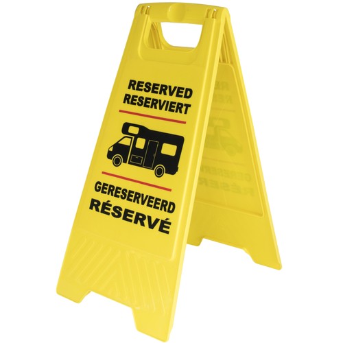 Reserviert schild camping - reserviert,