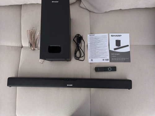 Slim soundbar system - 2.1, –