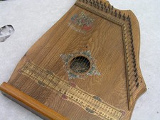 Zither Akkordzither Royal Piano Harp - zum Aufbereiten - mit Unterlegblättern