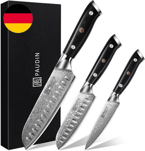 Paudin damastmesser set - paudin,