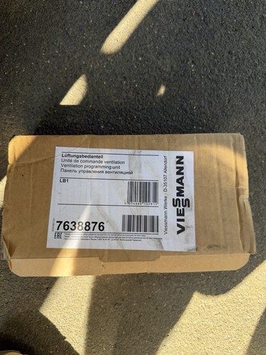 Viessmann lüfterbedienteil