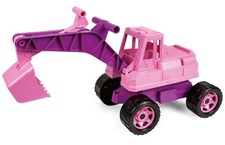 LENA - GIGA TRUCKS Aufsitz-Bagger, rosa