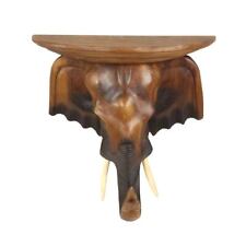 Elefantenkopf Regal Wanddeko
