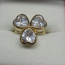 Kleeblatt Ring T54 mit 3