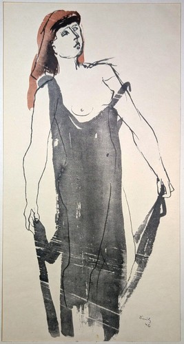 Collotypie von 1947 - ., im